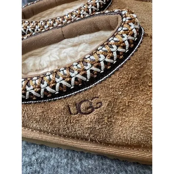 UGG Toddlers Tasman II Chestnut Brown Slippers Size 9 S/N 1019066T - Picture 4 of 8